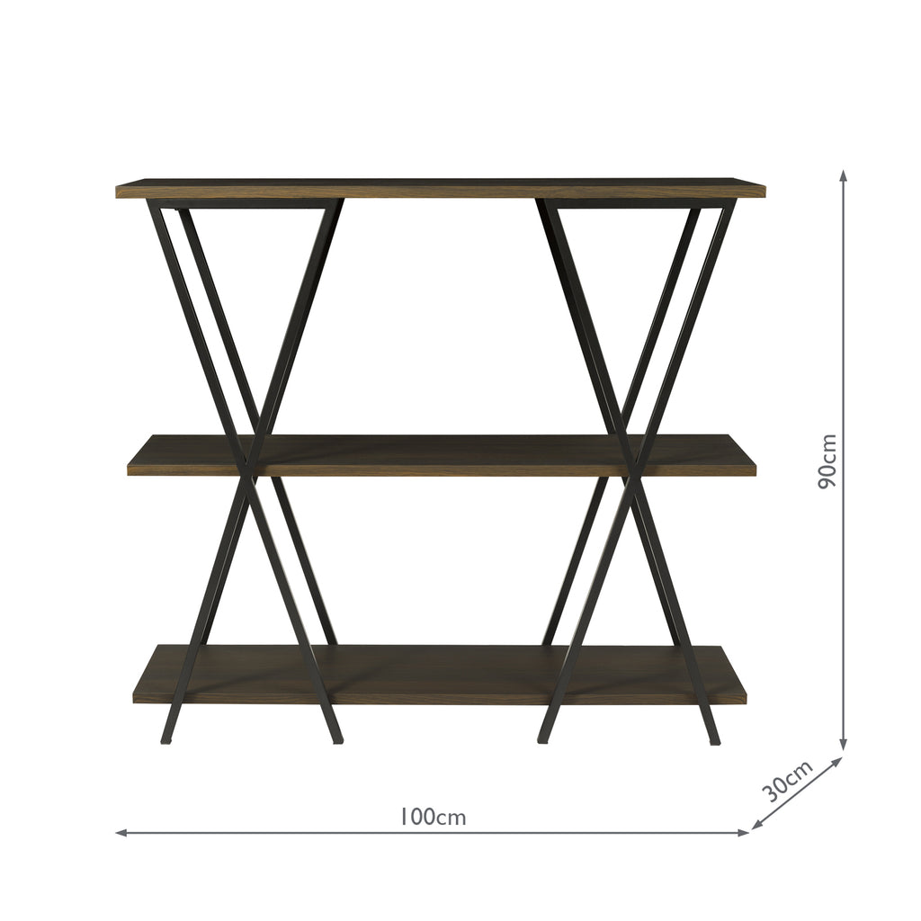 001ODA001 Odart Shelves Mocha Effect and Matt Black