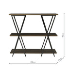 001ODA001 Odart Shelves Mocha Effect and Matt Black