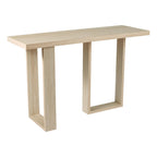 001PRU002 Prue Console Table Travertine Effect