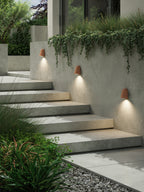 1317029 Mast Outdoor Wall Light Terracotta Concrete