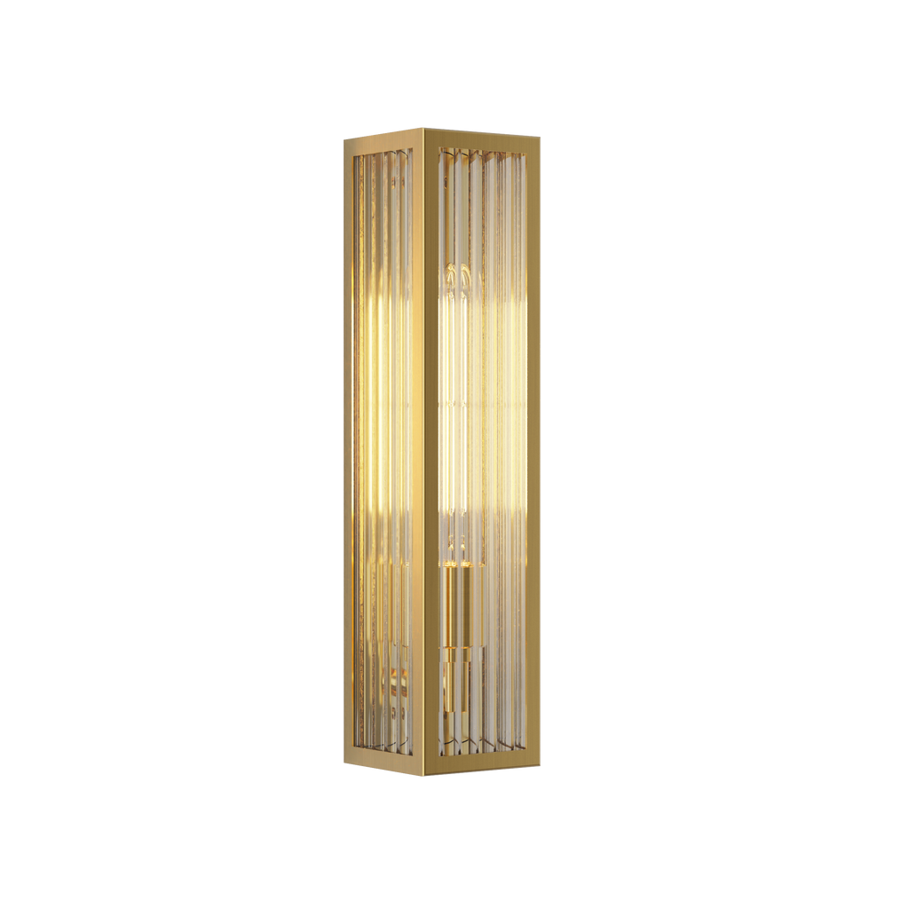 1402020 Harvard Outdoor Wall Light PVD Brushed Brass