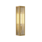 1402020 Harvard Outdoor Wall Light PVD Brushed Brass