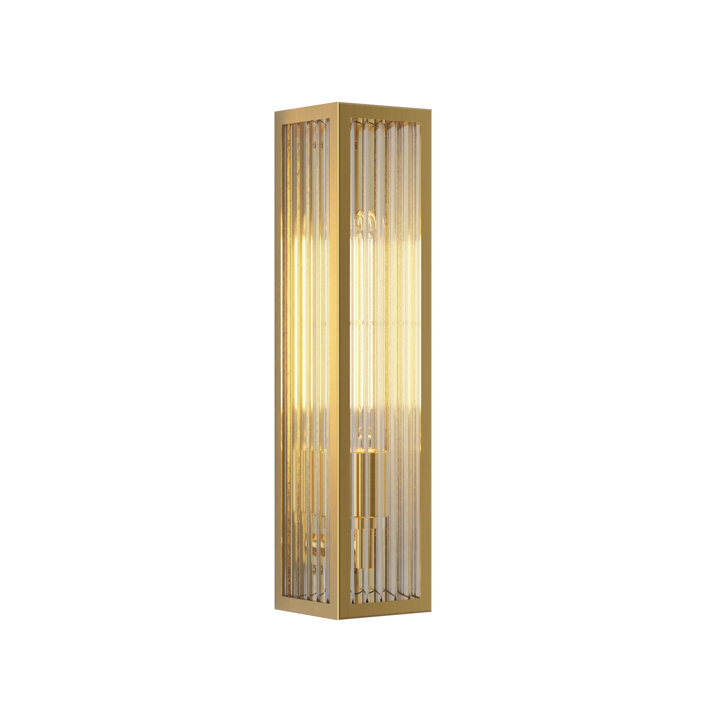1402020 Harvard Outdoor Wall Light PVD Brushed Brass