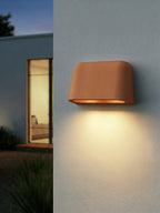 1317032 Mast Outdoor Twin Wall Light Terracotta Concrete
