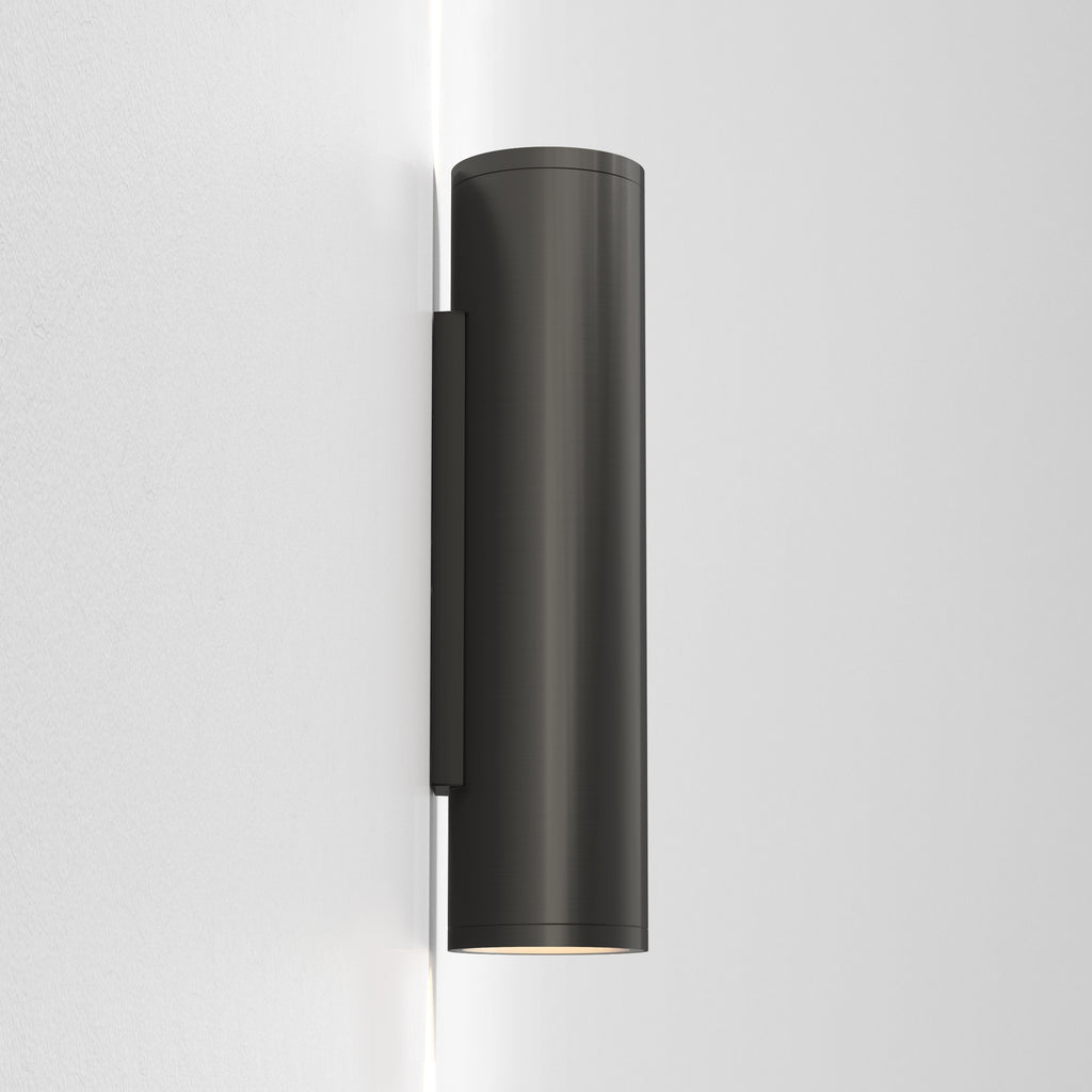 1428023 Ava 300 Coastal Wall Light PVD Brushed Gunmetal