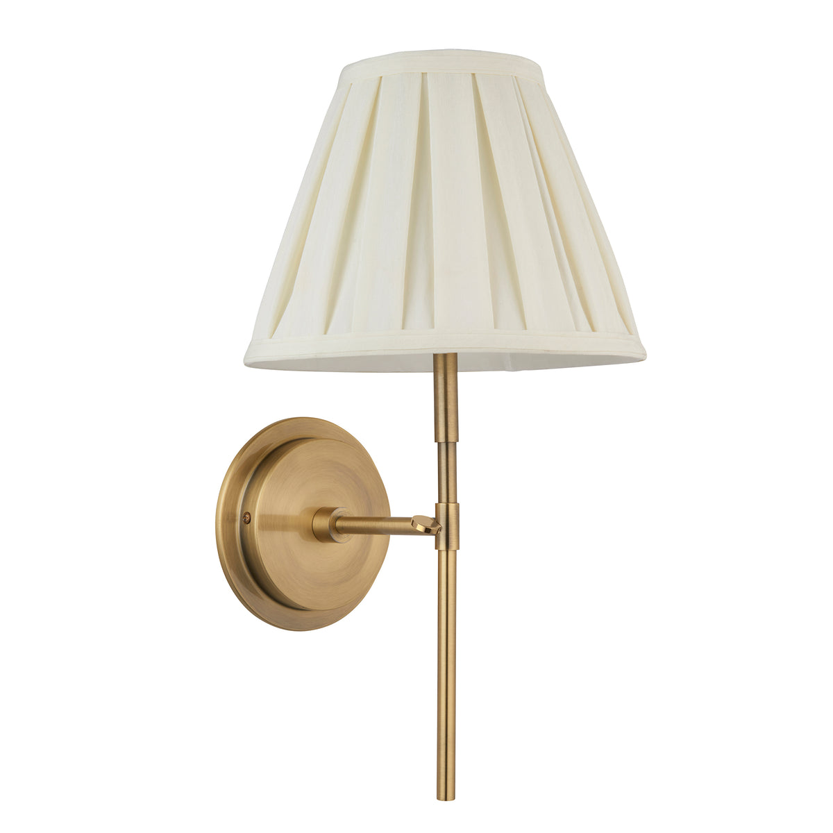 103346 Rennes & Carla Wall Light Brass Cream