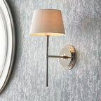 103358 Rennes & Cici Wall Light Nickel Ivory