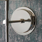 103358 Rennes & Cici Wall Light Nickel Ivory