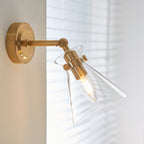 112861 Harlow Wall Light Brass