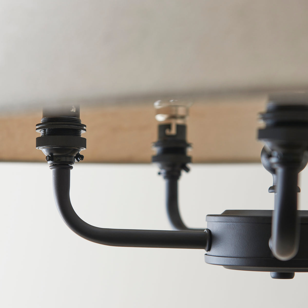 112955 Lille 5 Light Pendant Black