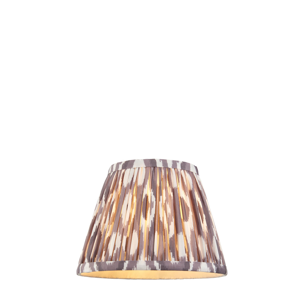113083 Ikat 20cm Tapered Grey Shade (S)