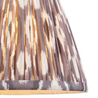 113083 Ikat 20cm Tapered Grey Shade (S)
