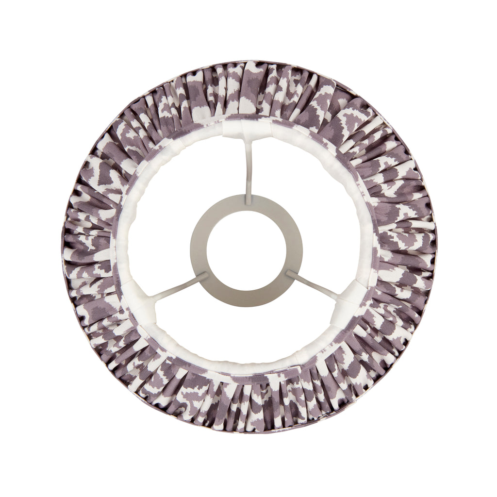 113083 Ikat 20cm Tapered Grey Shade (S)