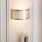113263 Cordero 2 Light Wall Light Nickel White