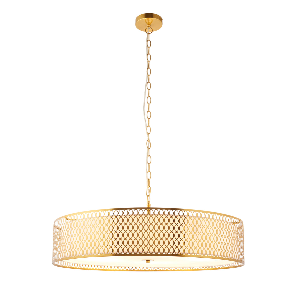 113421 Cordero 5 Light Pendant Gold