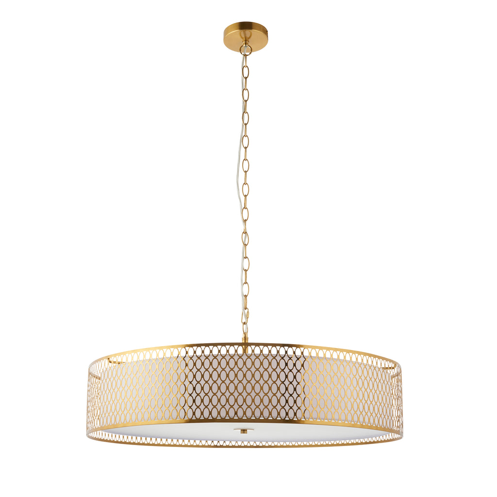 113421 Cordero 5 Light Pendant Gold