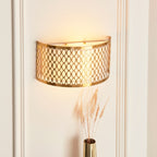 113423 Cordero 2 Light Wall Light Gold