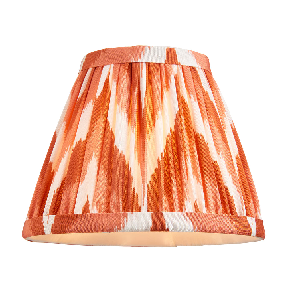 113772 Anvil Curve & Zigzag 16cm Wall Light Brass Orange