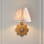 113786 Anvil Angle & Ikat 16cm Wall Light Brass