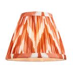 113795 Anvil Angle & Zigzag 16cm Wall Light Brass Orange