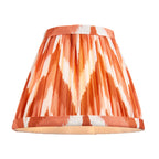 114096 Ripple Curve & Zigzag 16cm Wall Light Brass Orange