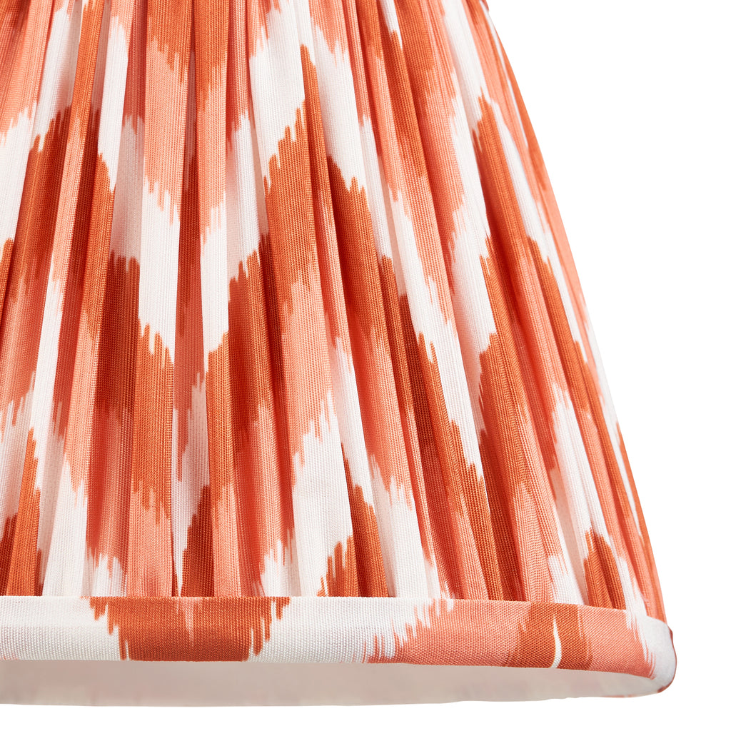 114273 Bibury & Zigzag 20cm Table Lamp Pink Orange