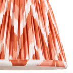 114291 Bibury & Zigzag 20cm Table Lamp Wood Orange