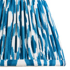 114446 Carnaby & Ikat 20cm Wall Light White Blue