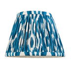 114446 Carnaby & Ikat 20cm Wall Light White Blue