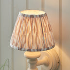 114450 Carnaby & Ikat 20cm Wall Light White