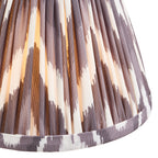 114509 Chester & Zigzag 16cm 6 Light Pendant Brass Grey