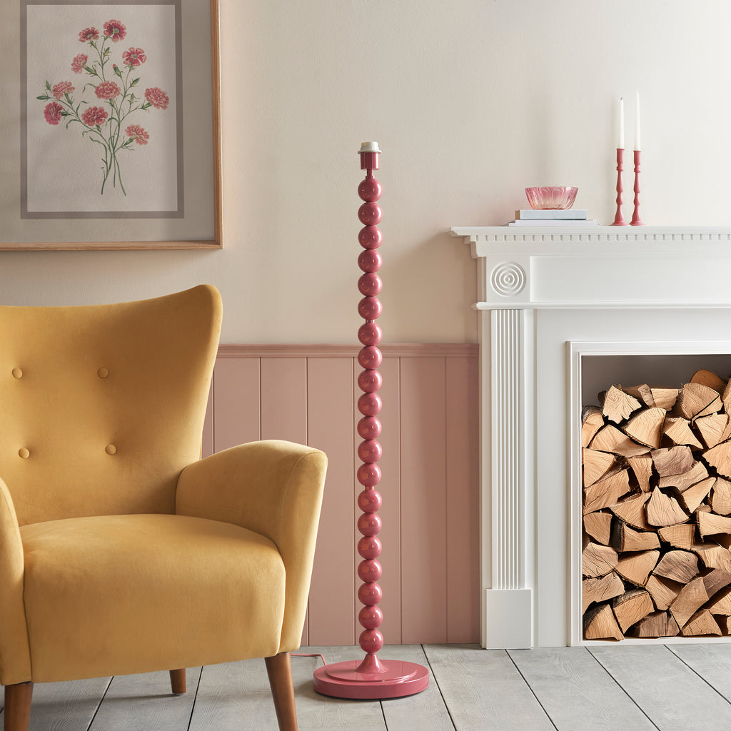 114671 Higgledy & Zigzag 40cm Floor Lamp Pink Orange