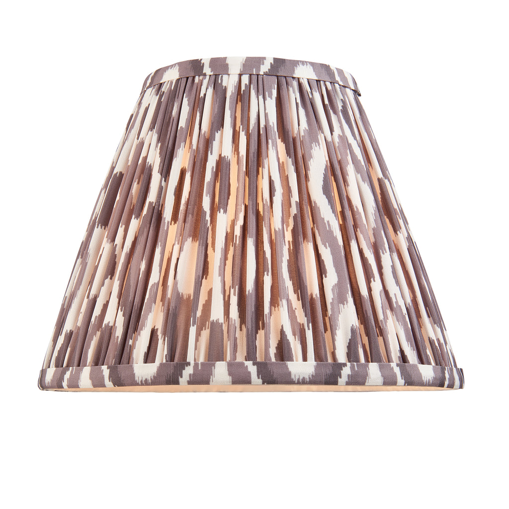 114689 Higgledy & Ikat 25cm Table Lamp White Grey
