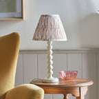 114694 Higgledy & Ikat 25cm Table Lamp White