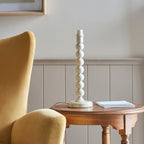 114694 Higgledy & Ikat 25cm Table Lamp White