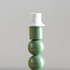 114709 Higgledy & Ivy 25cm Table Lamp Green White