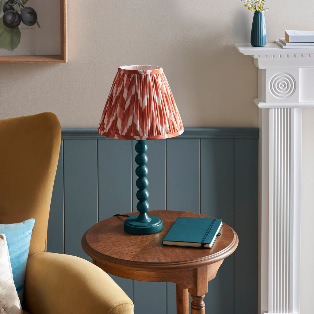 114719 Higgledy & Zigzag 25cm Table Lamp Blue Orange