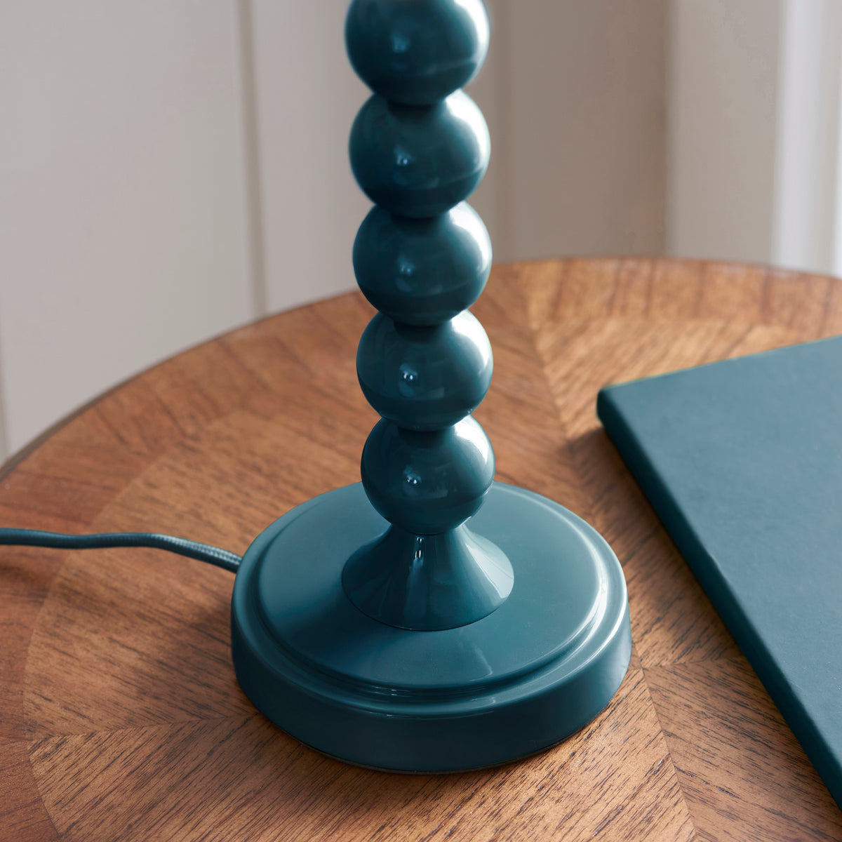 114719 Higgledy & Zigzag 25cm Table Lamp Blue Orange