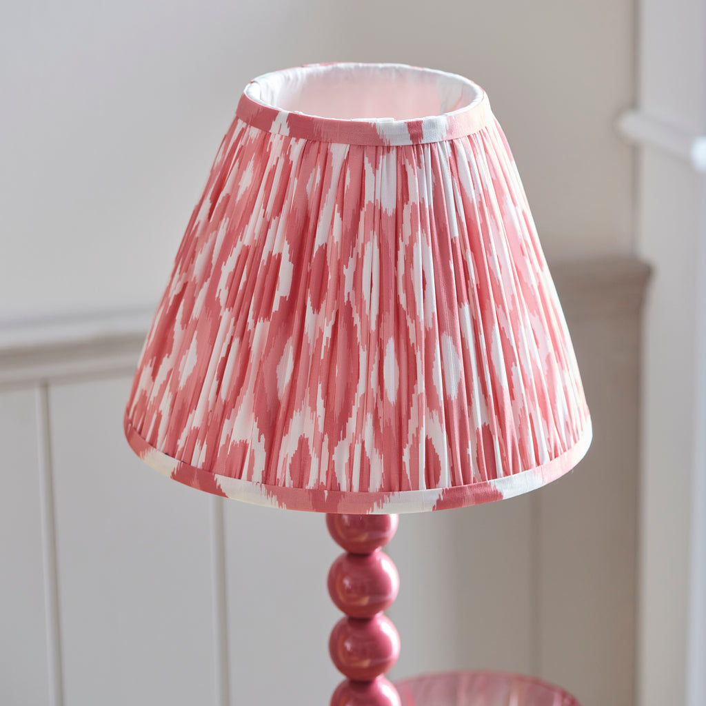 114731 Higgledy & Ikat 25cm Table Lamp Pink