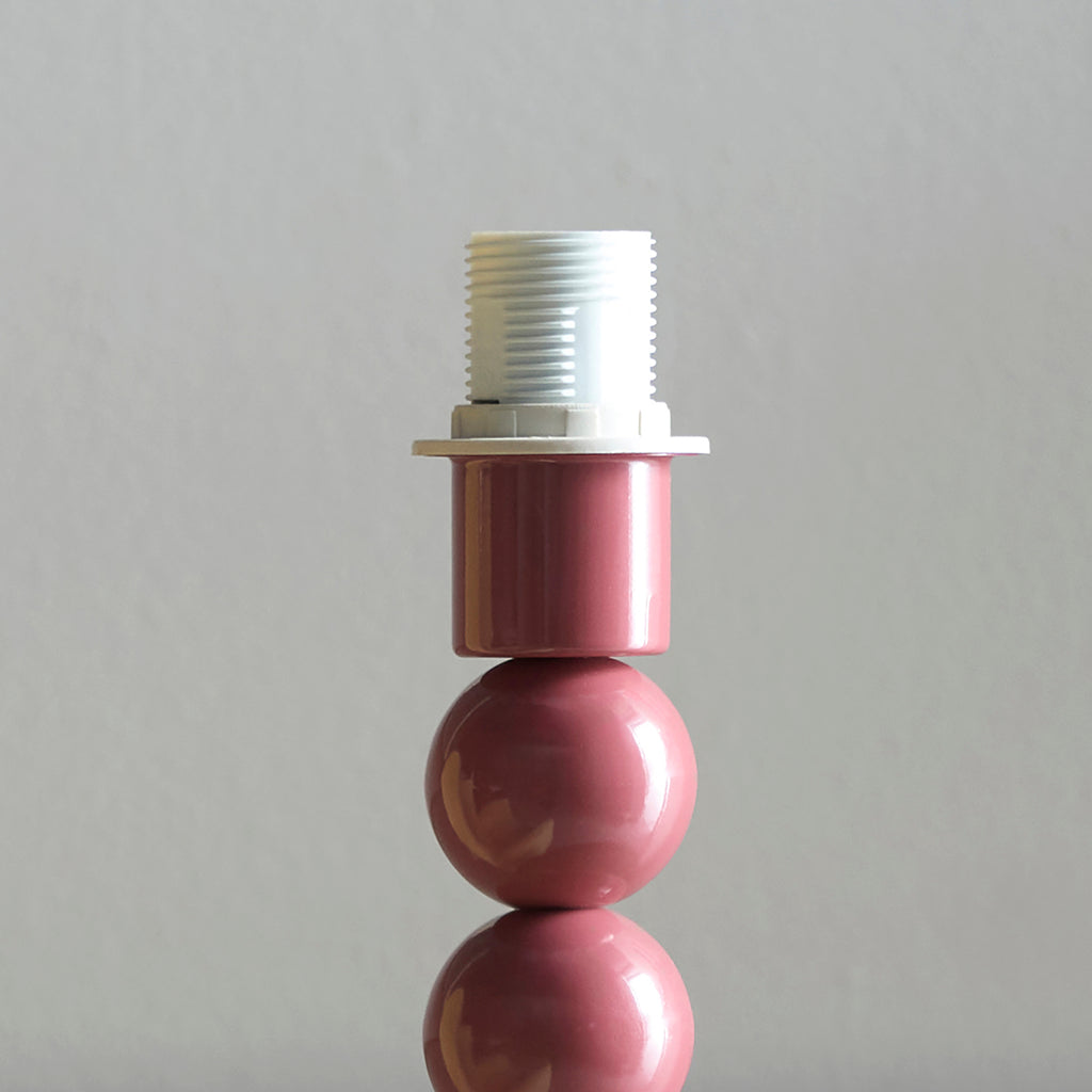 114734 Higgledy & Zigzag 25cm Table Lamp Pink Green