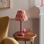114735 Higgledy & Zigzag 25cm Table Lamp Pink Orange