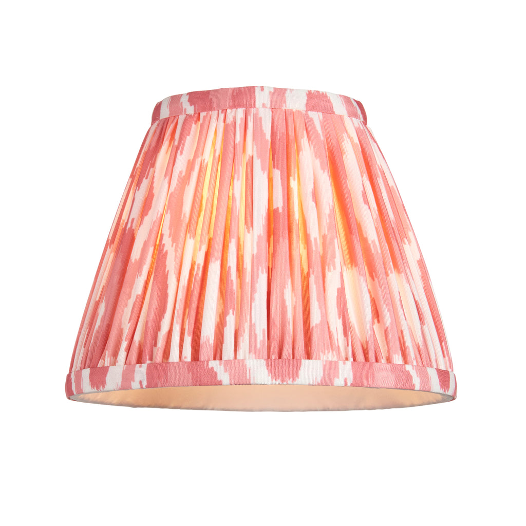 115008 Santiago & Ikat 16cm 5 Light Pendant Brass Pink