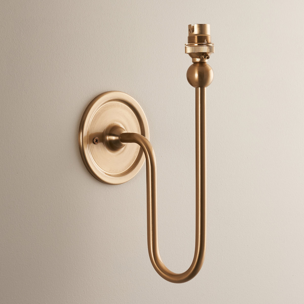 115030 Santiago & Leaf 16cm Wall Light Brass Blue