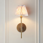 115438 Halo Tall & Ikat 16cm Wall Light Brass