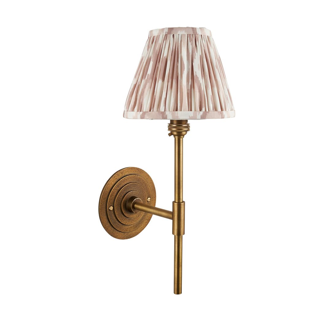 115438 Halo Tall & Ikat 16cm Wall Light Brass