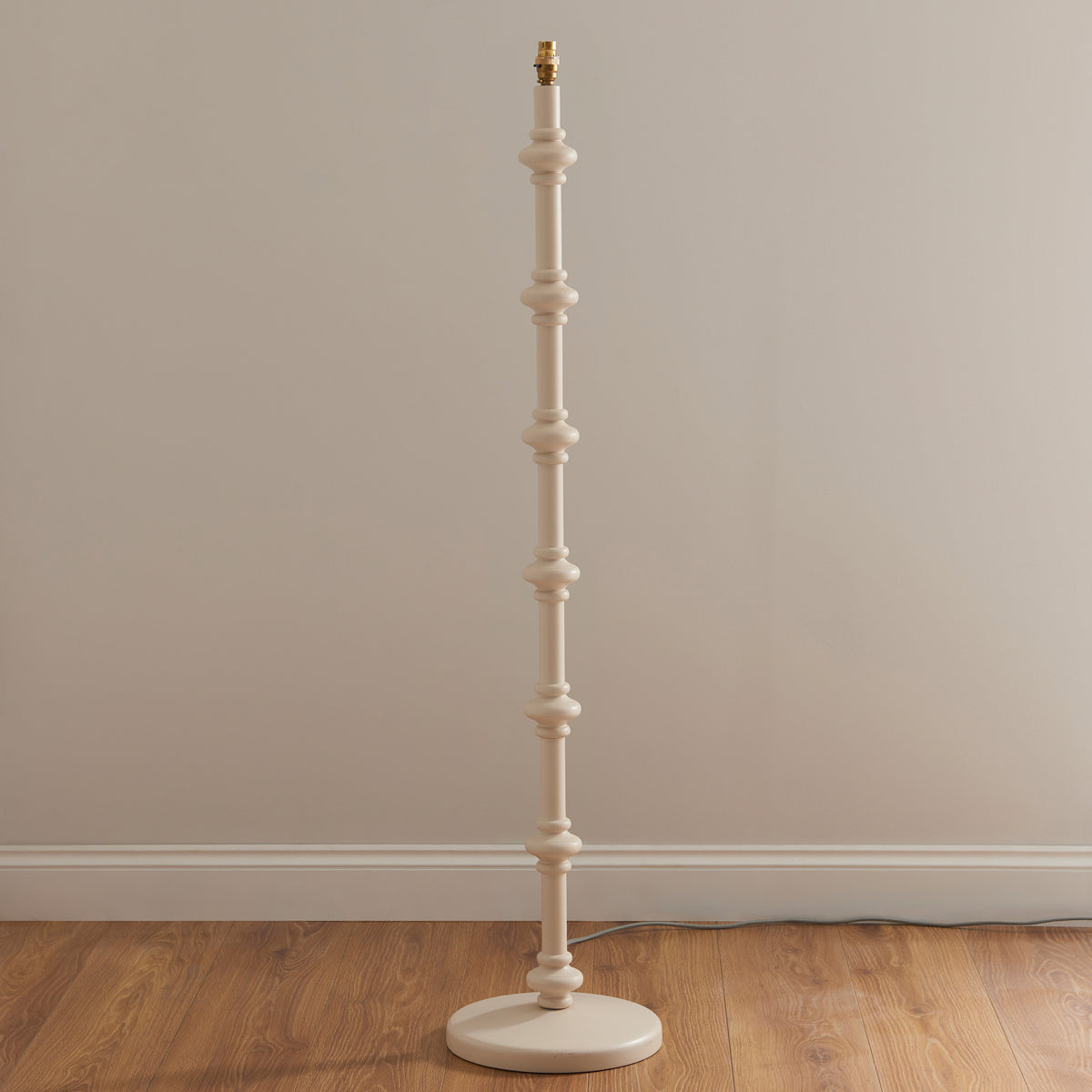115485 Carnaby & Ikat 35cm Floor Lamp White Blue