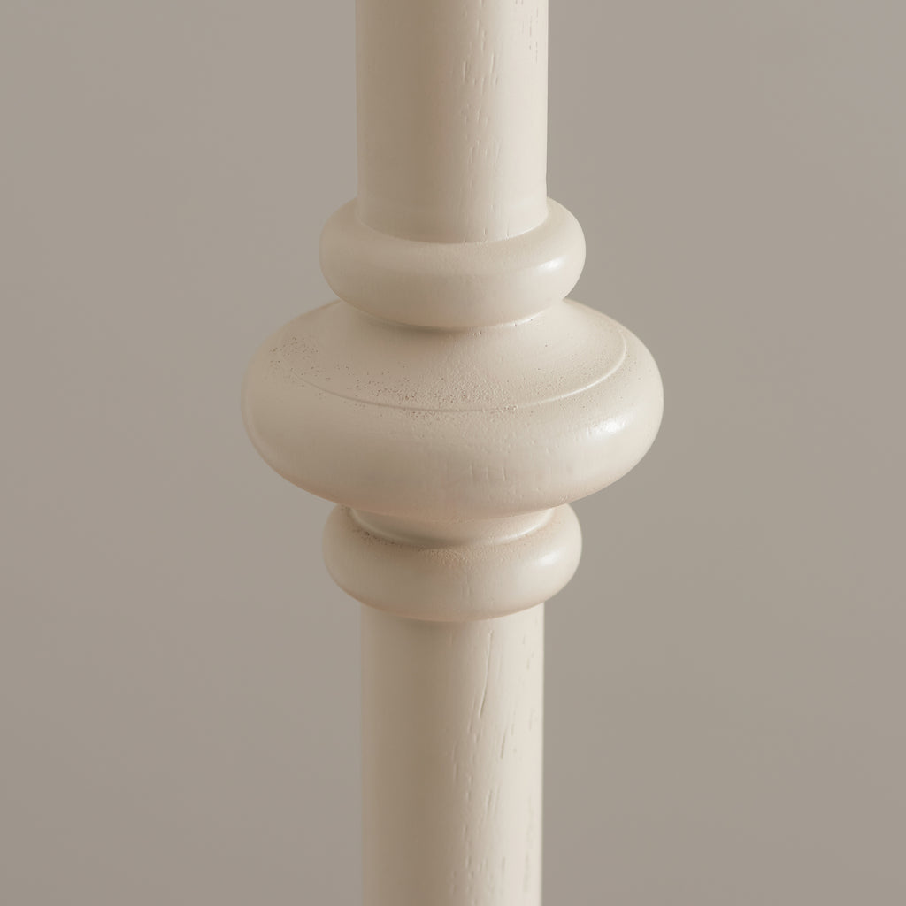 115486 Carnaby & Ikat 35cm Floor Lamp White