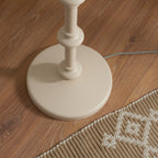 115486 Carnaby & Ikat 35cm Floor Lamp White