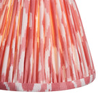 115589 Dome Arc & Ikat 16cm Wall Light Brass Pink