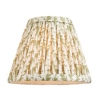 115590 Dome Arc & Leaf 16cm Wall Light Brass Green